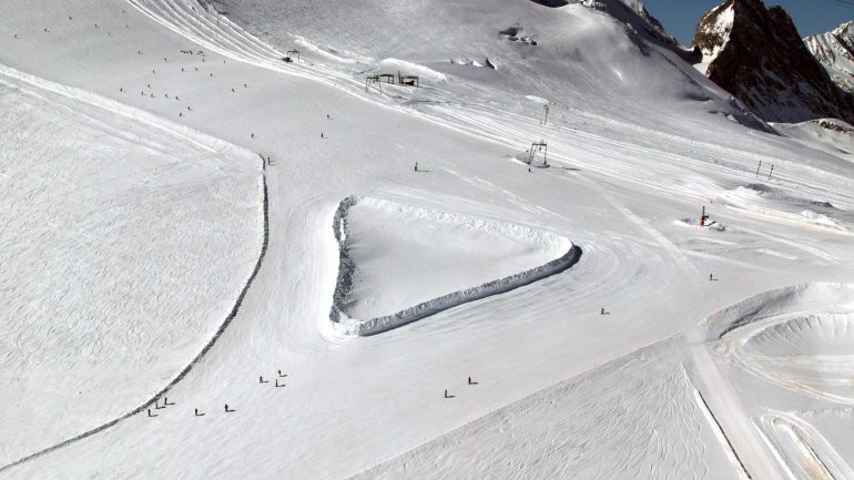 Tignes glacier de la Grande Motte