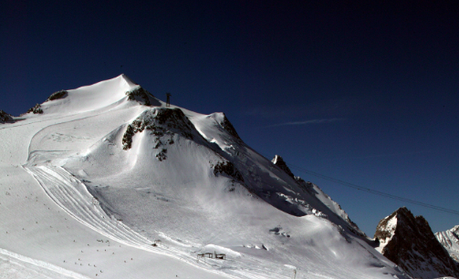 Tignes glacier de la Grande Motte