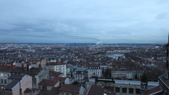 Un voile opaque et un ciel nébuleux sont attendus toute la journée à Lyon ©Manon Millet