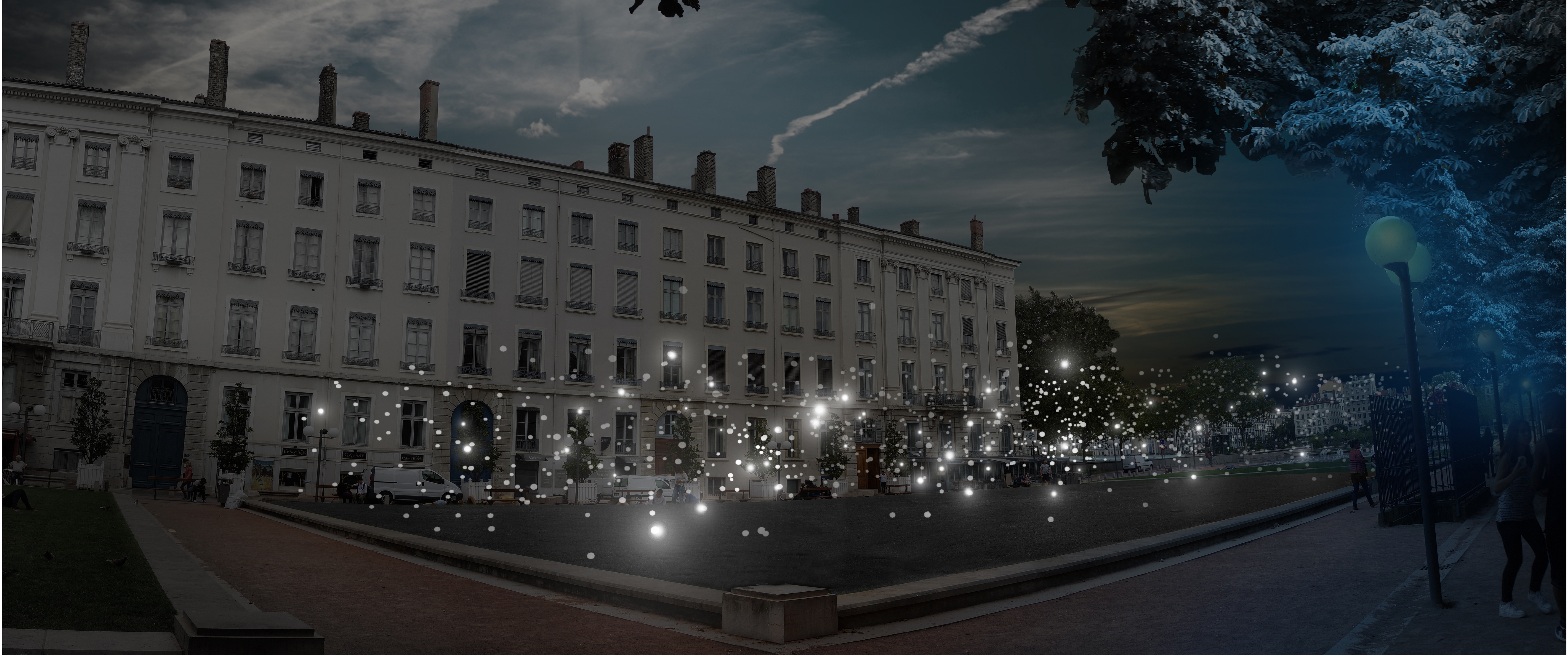 Fête des lumières 2014, Laniakea place Antonin-Poncet © Ville de Lyon Fête des lumières 2014, Laniakea place Antonin-Poncet © Ville de Lyon