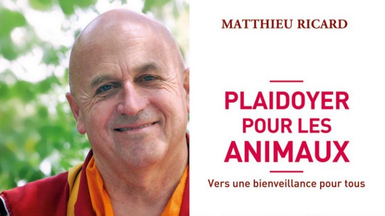 Matthieu Ricard montage couv animaux