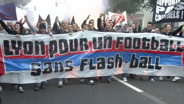 supporters ultras manif