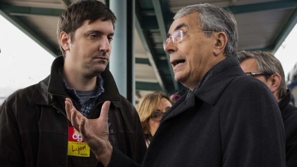 Laurent Brun et Jean-Jack Queyranne