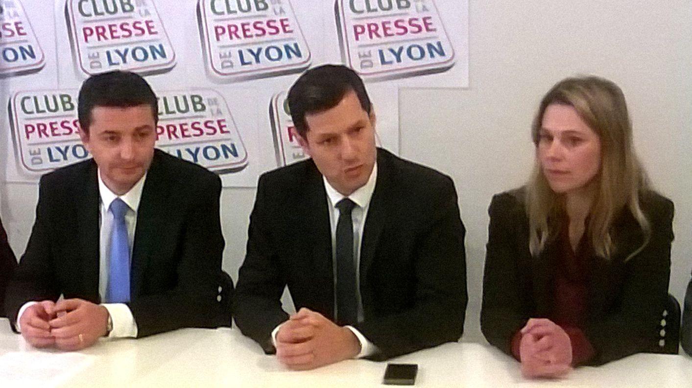 Gaël Perdriau (Sainté), Nicolas Daragon (Valence) et Aurélie Charillon (Prévessin-Moëns) Gaël Perdriau (Sainté), Nicolas Daragon (Valence) et Aurélie Charillon (Prévessin-Moëns)