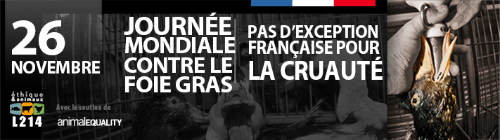 Journée mondiale contre le foie gras