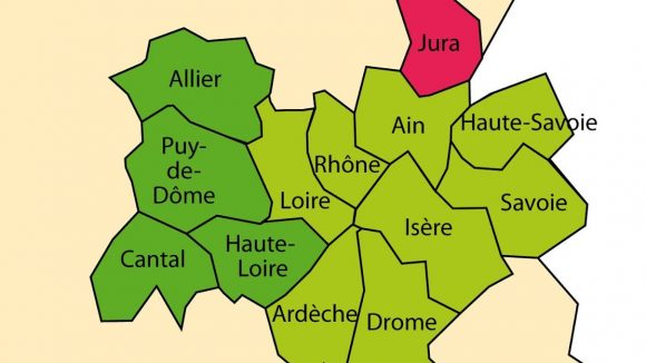 Le Jura ne veut pas de Rhône-Alpes