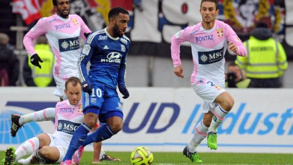 Lacazette pendant Evian OL