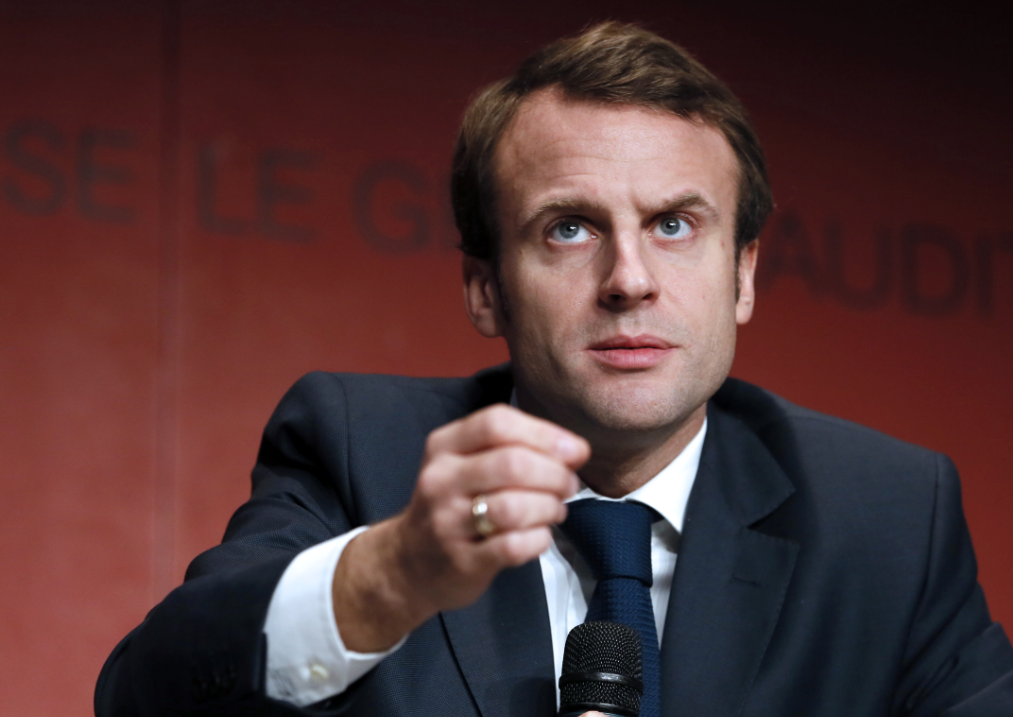 Emmanuel Macron, ministre de l'Economie © PATRICK KOVARIK / AFP