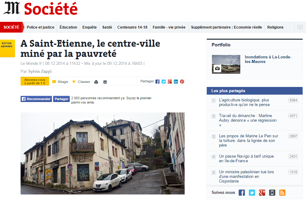 Le Monde Saint-Etienne ()