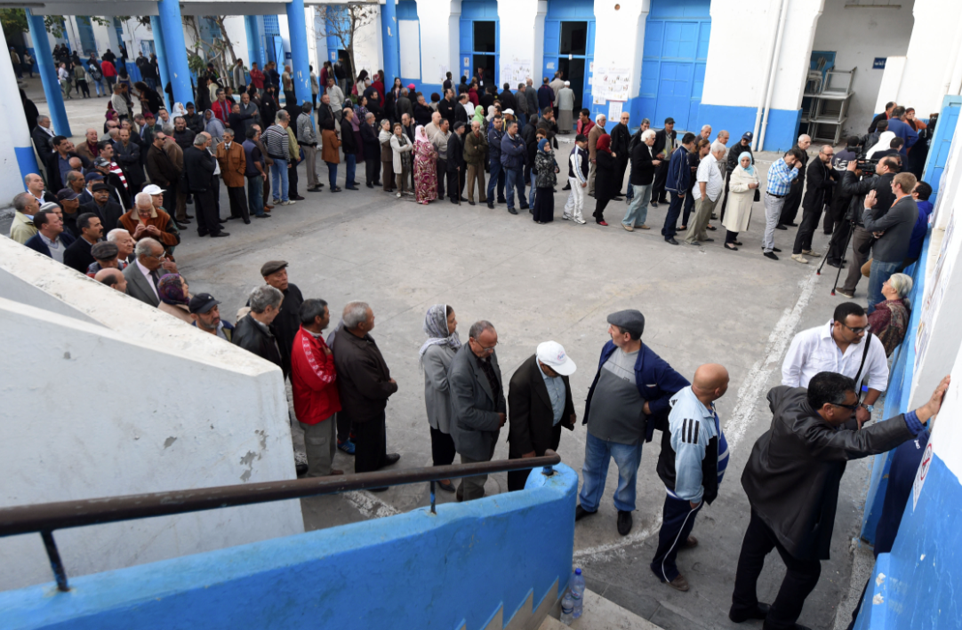 2e tour de l'élection présidentielle en Tunisie, dimanche 21 décembre 2014 / © FADEL SENNA / AFP