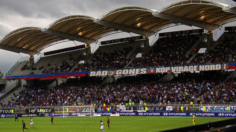 stade Gerland tribunes