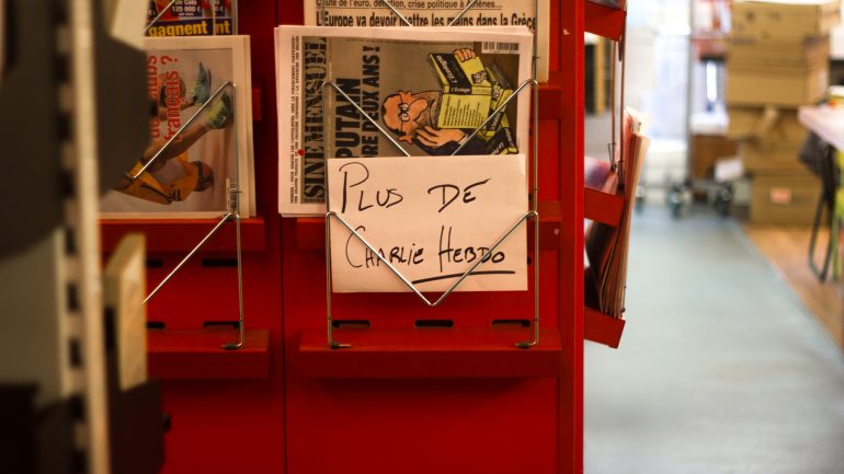 Kiosque Lyon Charlie Hebdo