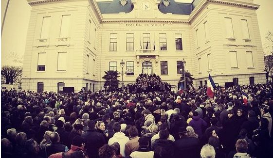 mobilisation à Villefranche-sur-Saône