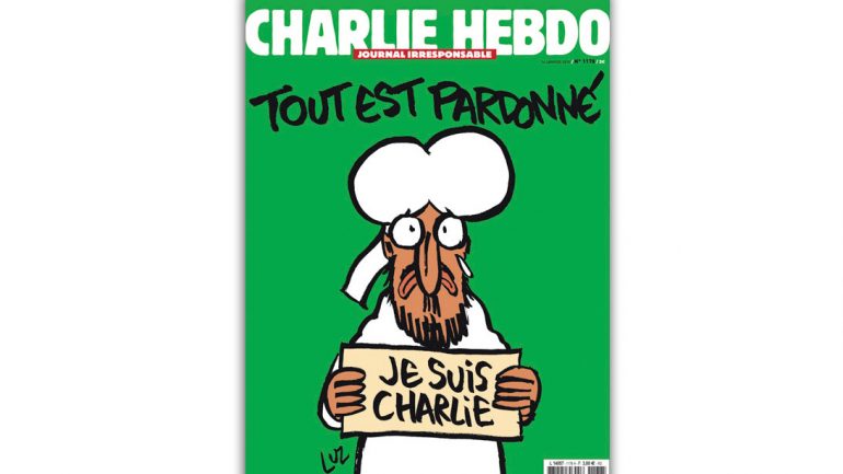 Charlie Hebdo une 14 janvier 2015 home