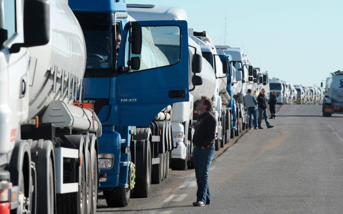 Grève routier