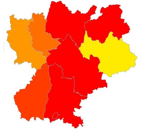épidémie de gastro-entérite et de grippe en Rhône-Alpes