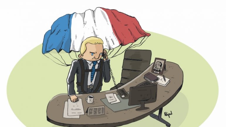 Alexandre Vincendet Caricaturé