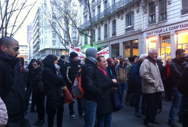 Manifestation "Jamais sans toit"