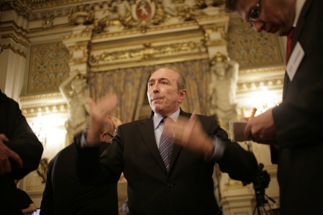 Gérard Collomb à la préfecture du Rhône