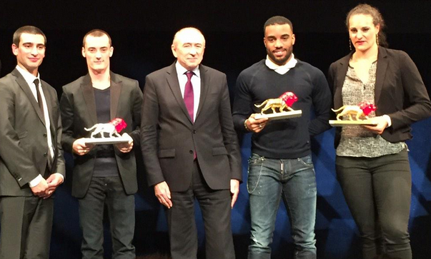 lions du sport 2014 Collomb Cucherat Lacazette Robert-Michon