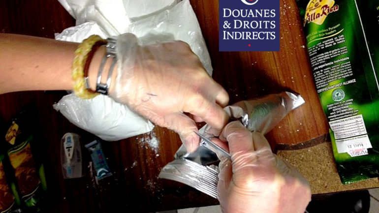 Cocaïne sachets culinaires Douanes