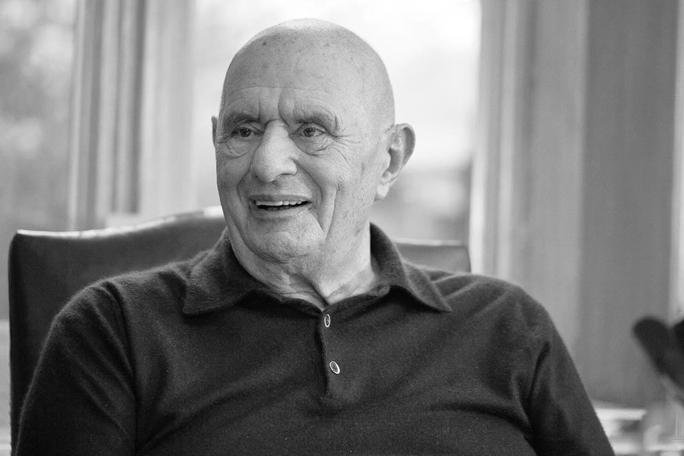 Paul Bocuse, en janvier 2015, à l’Auberge du pont de Collonges © Tim Douet