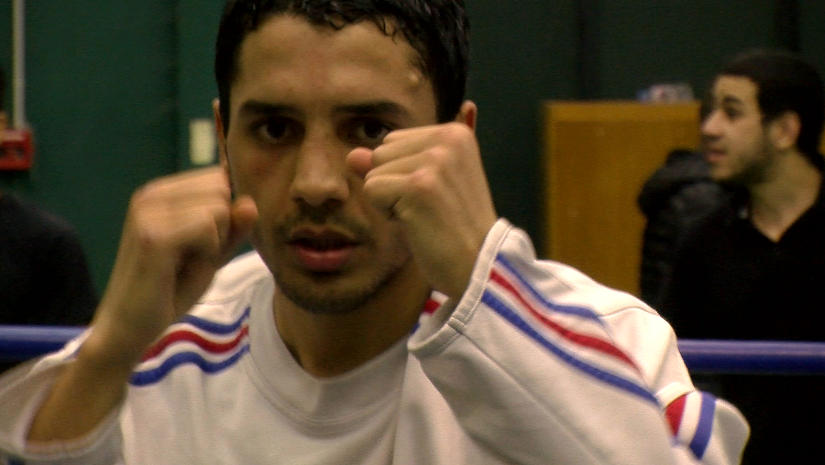 Le boxeur Omar Lamiri Le boxeur Omar Lamiri