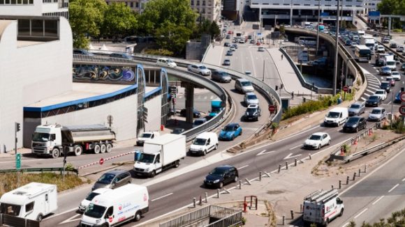 entrée Saône du tunnel sous Fourvière