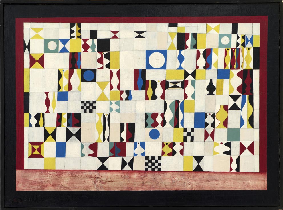 Raymond Grandjean, La Pharmacie, 1957 © Musée Paul Dini / Gilles Alonso Raymond Grandjean, La Pharmacie, 1957 © Musée Paul Dini / Gilles Alonso