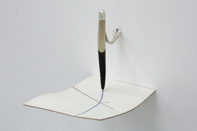 Camille Blatrix – La Lettre d’Alison pour Victor, 2013. Argent, Rosewood of Rio, Parisian Maple, bronze. 16x13x18 cm © Balice Hertling Camille Blatrix – La Lettre d’Alison pour Victor, 2013. Argent, Rosewood of Rio, Parisian Maple, bronze. 16x13x18 cm © Balice Hertling