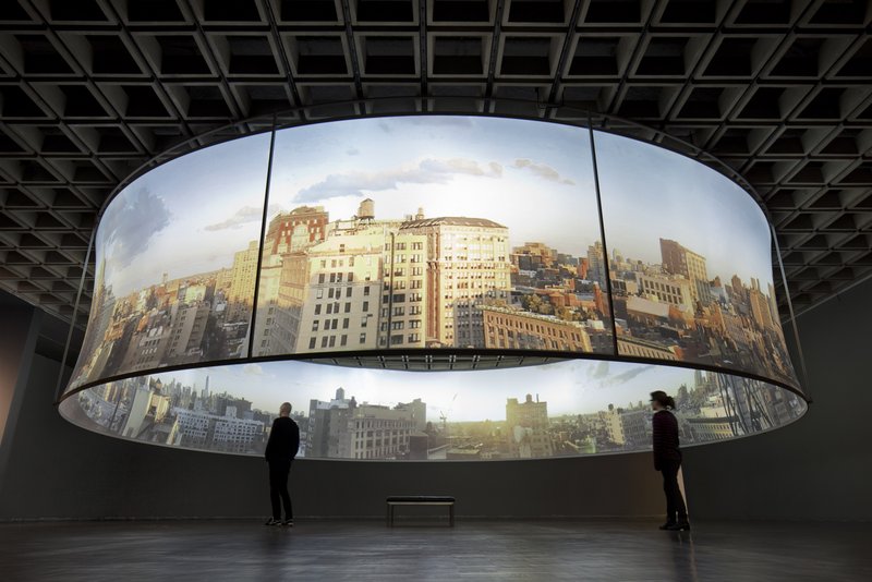 T.J. Wilcox – In the Air, 2013. Photographié au Whitney Museum of American Art © Bill Jacobson