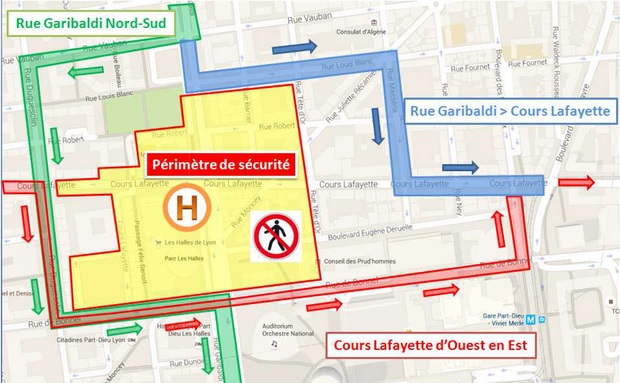 plan du périmètre de sécurité () plan du périmètre de sécurité ()