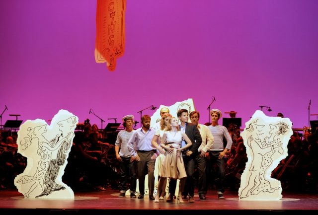 Nuits de Fourvière 2015 Parapluies de Cherbourg troupe