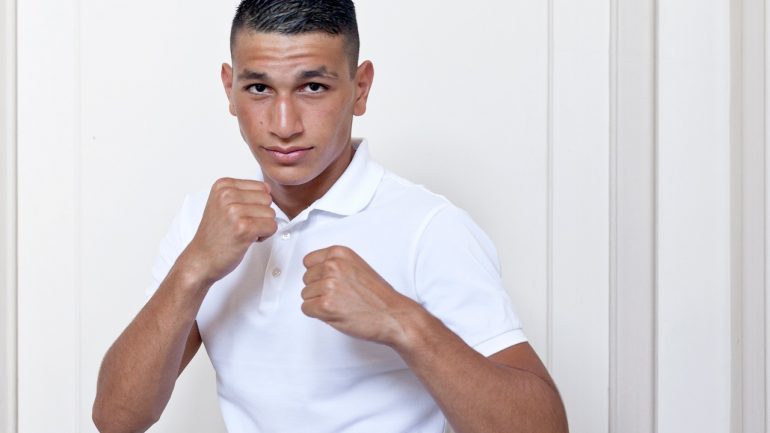 Le boxeur Djessim Boulefkhad