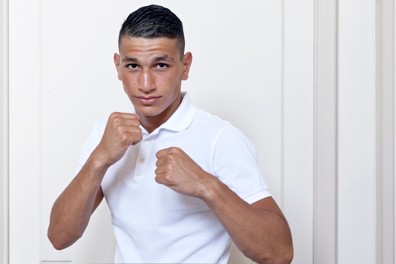 Le boxeur Djessim Boulefkhad
