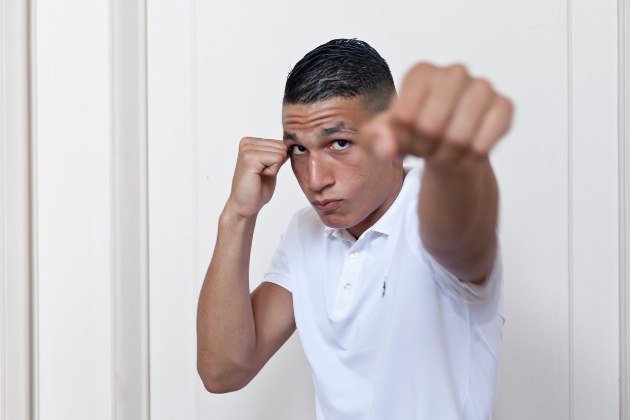 Le boxeur Djessim Boulefkhad Le boxeur Djessim Boulefkhad