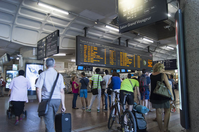 Intérieur de la Gare Part-Dieu © Eliot Lucas