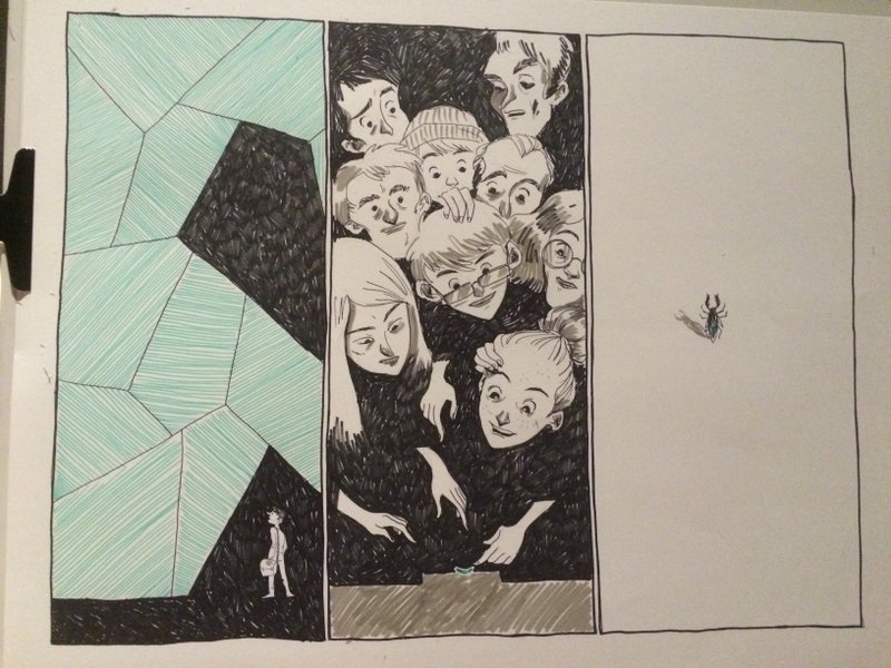 Strip réalisé au musée des Confluences le 2 septembre 2015 © Marie Avril Strip réalisé au musée des Confluences le 2 septembre 2015 © Marie Avril