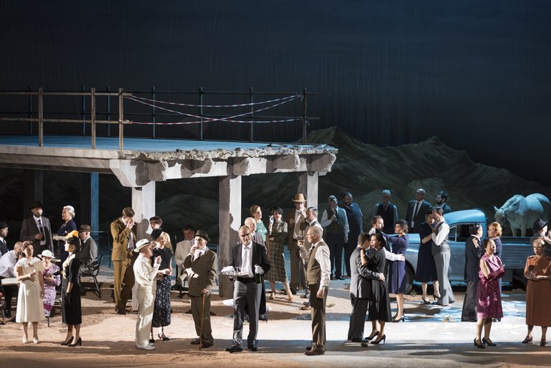 La Damnation de Faust – mise en scène David Marton / photo du filage à l’opéra de Lyon © Stofleth