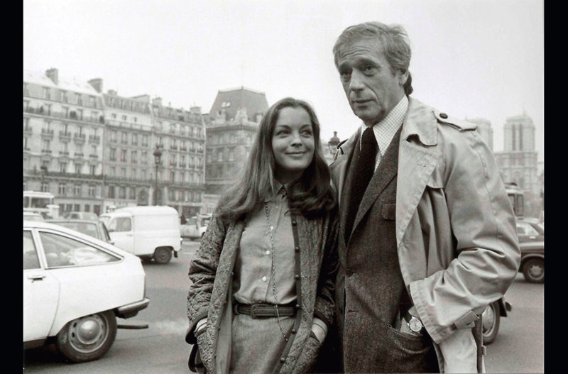 Romy Schneider Yves Montand Clair de Femme Costa-Gavras