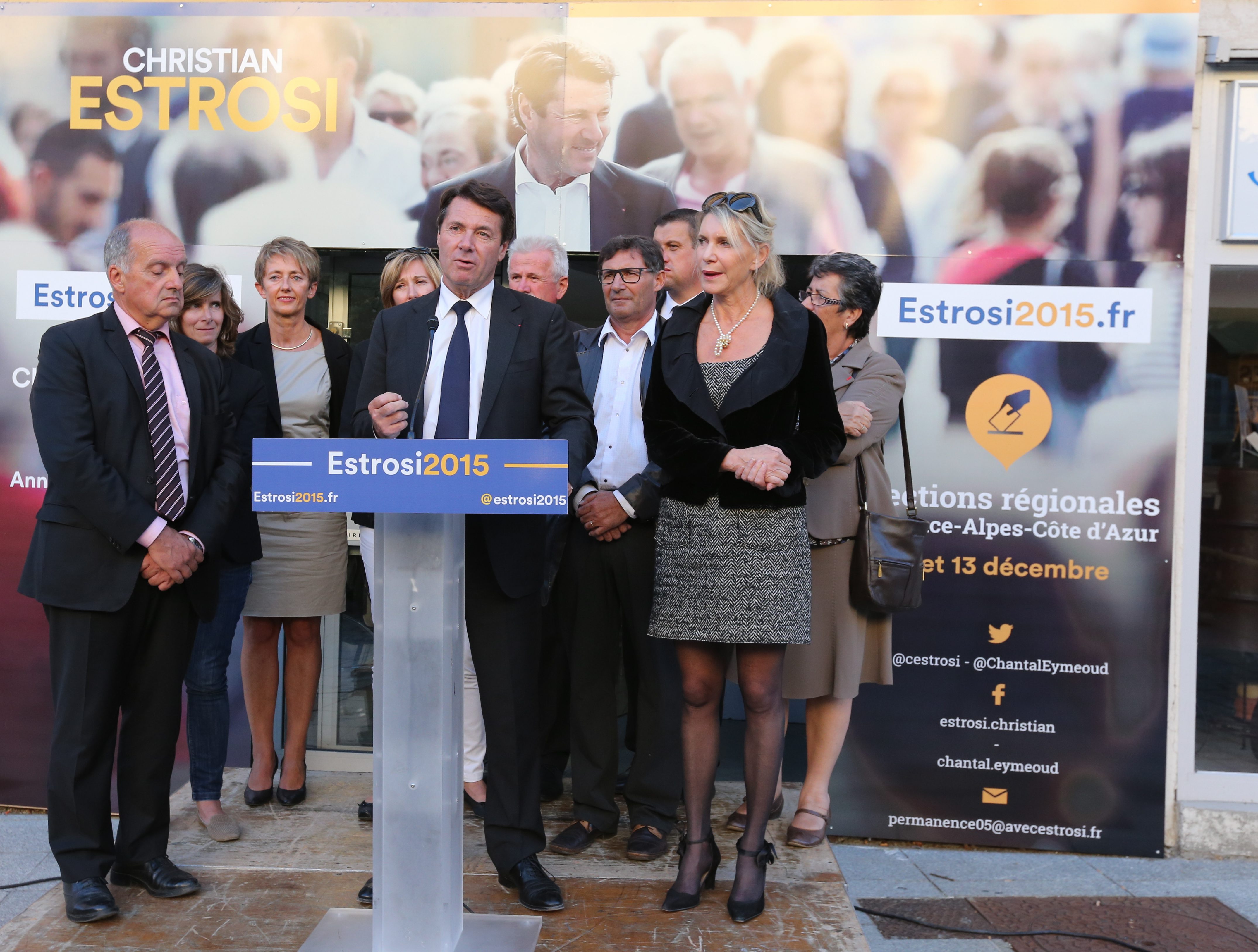Christian ESTROSI inaugure le local de Roger DIDIER à Gap Christian ESTROSI inaugure le local de Roger DIDIER à Gap