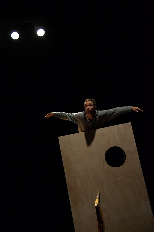 Didier Galas dans “La Vérité sur Pinocchio” © David Schaffer Didier Galas dans “La Vérité sur Pinocchio” © David Schaffer