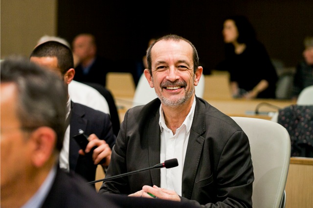 Jean-Charles Kohlhaas au conseil régional le 4 janvier 2016 © Tim Douet