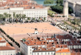 Vu de la place Bellecour