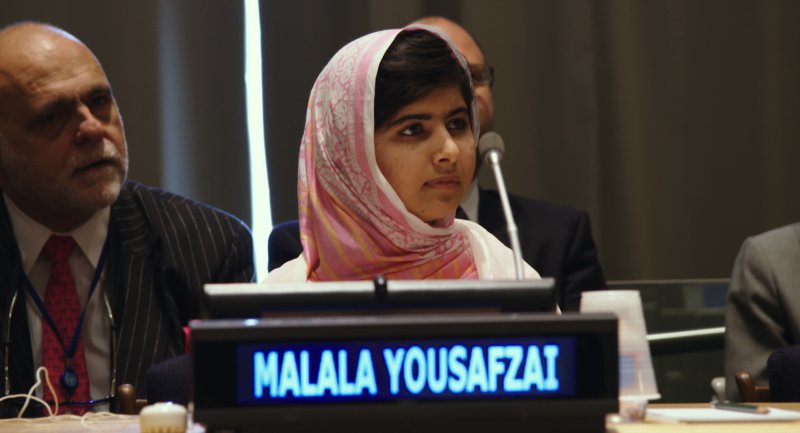 Malala Yousafzai – Photo extraite du film “Il m’a appelée Malala” © Twentieth Century Fox Malala Yousafzai – Photo extraite du film “Il m’a appelée Malala” © Twentieth Century Fox