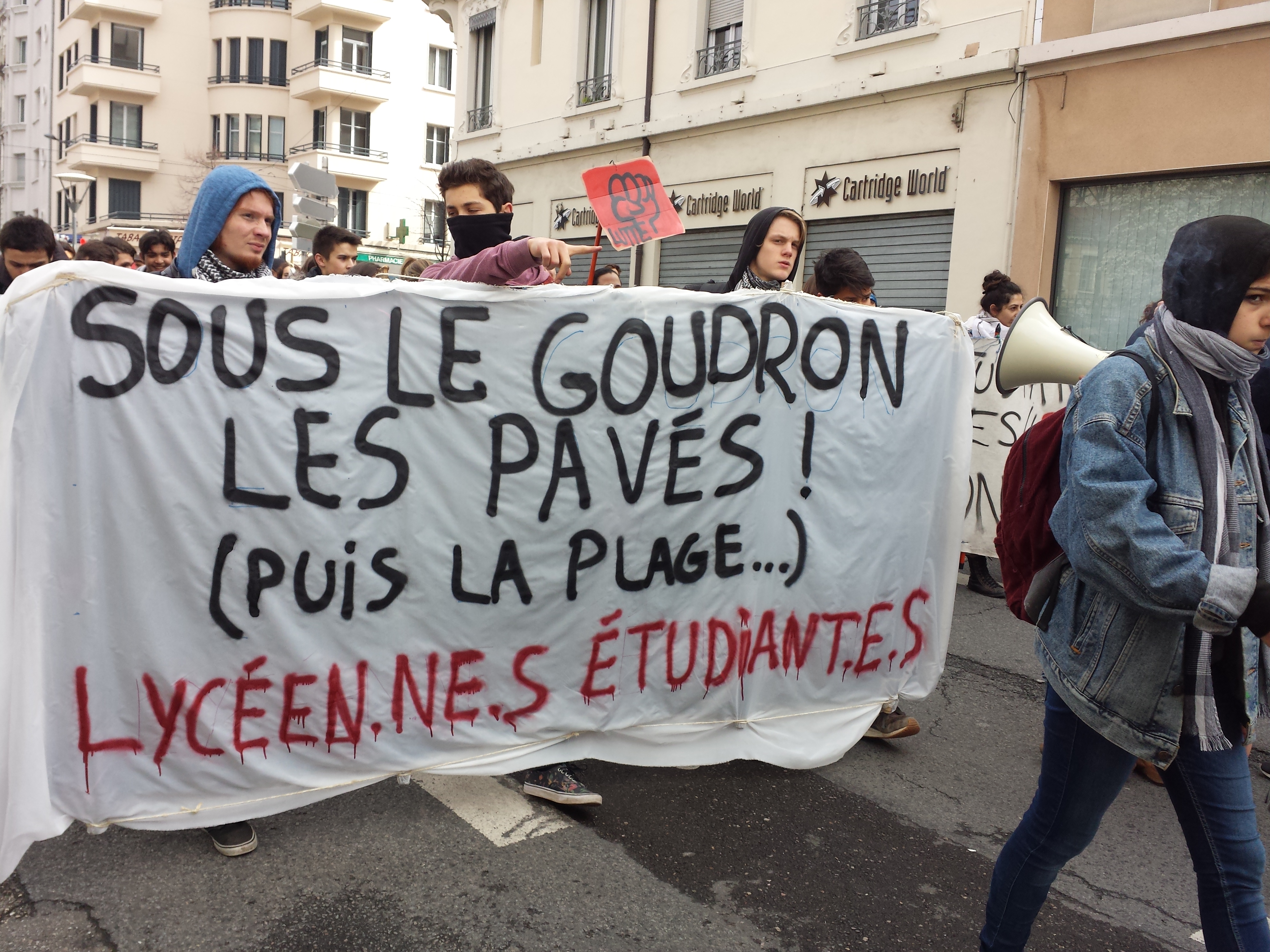 Affiche des lycéens Affiche des lycéens