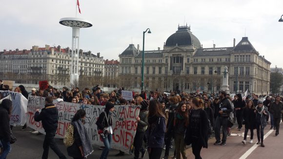 Manifestation contre la loi El-Khomri 17 mars 2016