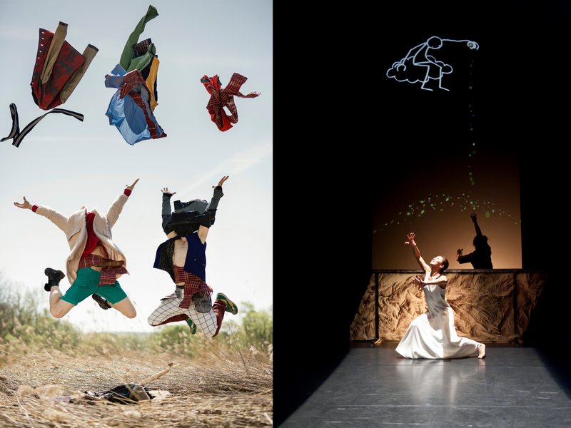 Jozsef Trefeli & Gabor Varga, Creature / Carolyn Carlson, Seeds © Gregory Batardon / Frédéric Iovino (montage LC) Jozsef Trefeli & Gabor Varga, Creature / Carolyn Carlson, Seeds © Gregory Batardon / Frédéric Iovino (montage LC)