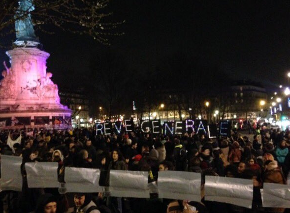 Nuit debout Paris