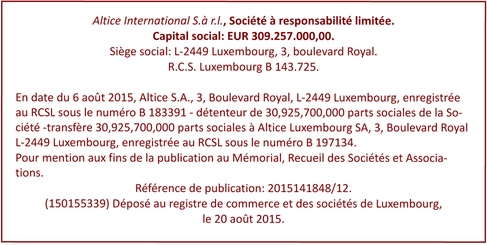 Altice doc2 () Altice doc2 ()